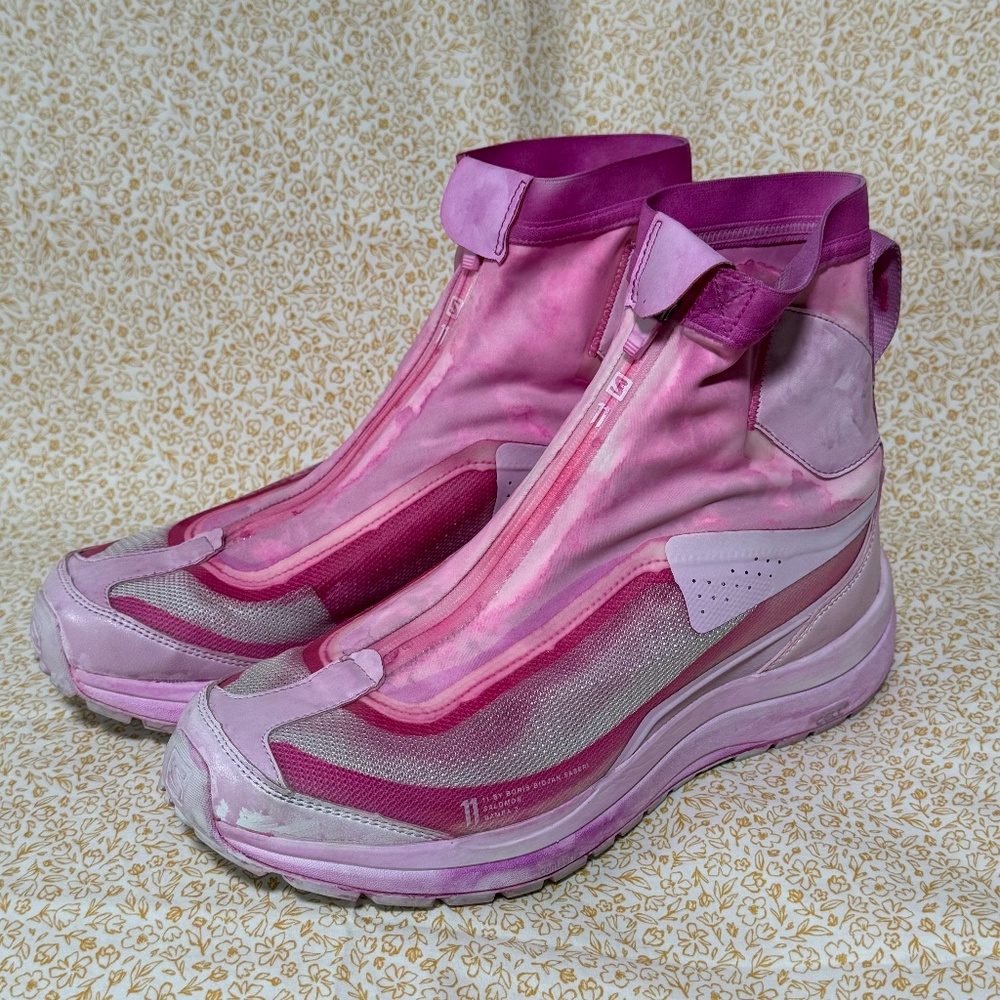 11 by Boris Bidjan Saberi Salomon Edition Bamba 2 Sneakers Pink mens women’s
